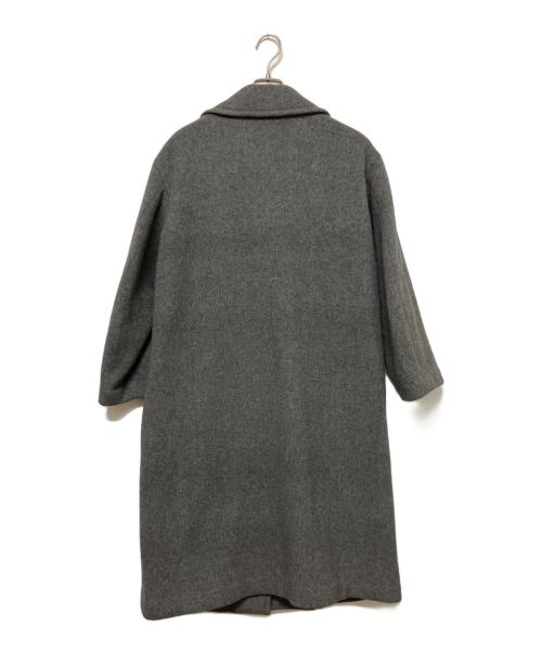 JOURNAL STANDARD relume（ジャーナルスタンダード レリューム）JOURNAL STANDARD relume (ジャーナルスタンダード レリューム) シャルムオーバーサイズコート グレー サイズ:38の古着・服飾アイテム
