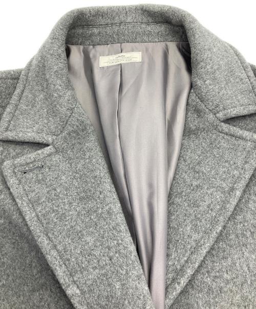 JOURNAL STANDARD relume（ジャーナルスタンダード レリューム）JOURNAL STANDARD relume (ジャーナルスタンダード レリューム) シャルムオーバーサイズコート グレー サイズ:38の古着・服飾アイテム
