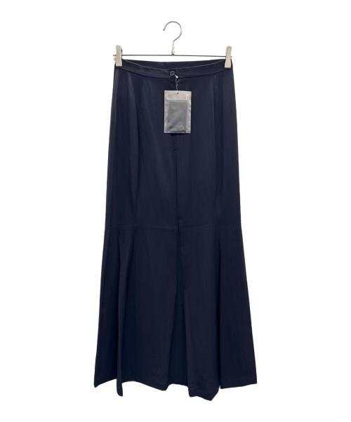 YOHJI YAMAMOTO（ヨウジヤマモト）YOHJI YAMAMOTO (ヨウジヤマモト) ウールギャバカーブ切替スカート ブラック サイズ:S 未使用品の古着・服飾アイテム