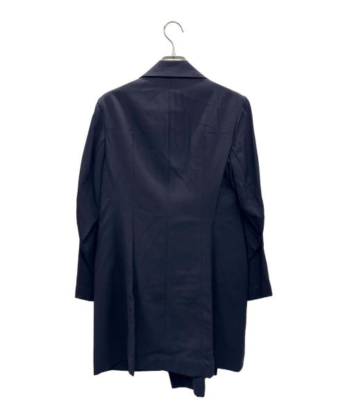 Yohji Yamamoto FEMME（ヨウジヤマモトファム）Yohji Yamamoto FEMME (ヨウジヤマモトファム) デザインジャケット ブラック サイズ:S 未使用品の古着・服飾アイテム