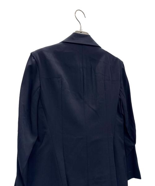 Yohji Yamamoto FEMME（ヨウジヤマモトファム）Yohji Yamamoto FEMME (ヨウジヤマモトファム) デザインジャケット ブラック サイズ:S 未使用品の古着・服飾アイテム