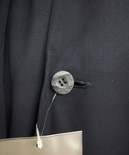 Yohji Yamamoto FEMME（ヨウジヤマモトファム）Yohji Yamamoto FEMME (ヨウジヤマモトファム) デザインジャケット ブラック サイズ:S 未使用品の古着・服飾アイテム