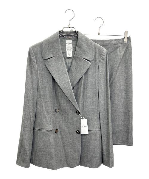 CELINE（セリーヌ）CELINE (セリーヌ) セットアップ グレー サイズ:42の古着・服飾アイテム