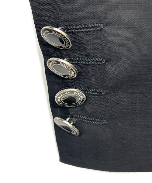 DOLCE & GABBANA（ドルチェ＆ガッバーナ）DOLCE & GABBANA (ドルチェ＆ガッバーナ) セットアップスーツ ブラック サイズ:42の古着・服飾アイテム