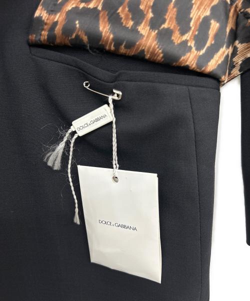 DOLCE & GABBANA（ドルチェ＆ガッバーナ）DOLCE & GABBANA (ドルチェ＆ガッバーナ) セットアップスーツ ブラック サイズ:42の古着・服飾アイテム