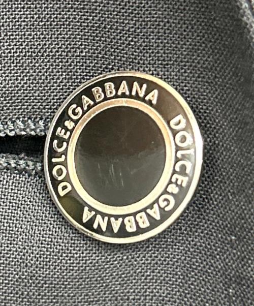 DOLCE & GABBANA（ドルチェ＆ガッバーナ）DOLCE & GABBANA (ドルチェ＆ガッバーナ) セットアップスーツ ブラック サイズ:42の古着・服飾アイテム