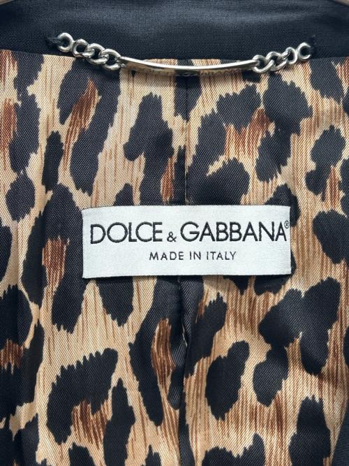 DOLCE & GABBANA（ドルチェ＆ガッバーナ）DOLCE & GABBANA (ドルチェ＆ガッバーナ) セットアップスーツ ブラック サイズ:42の古着・服飾アイテム