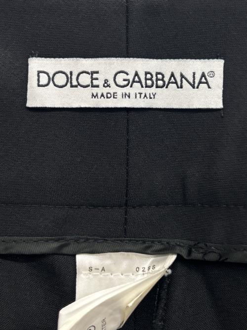 DOLCE & GABBANA（ドルチェ＆ガッバーナ）DOLCE & GABBANA (ドルチェ＆ガッバーナ) セットアップスーツ ブラック サイズ:42の古着・服飾アイテム