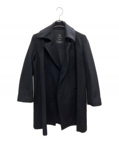 中古・古着通販】CULLNI (クルニ) タイロッケンコート ブラック サイズ