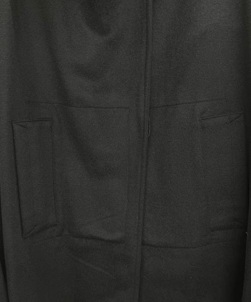 Y's（ワイズ）Y's (ワイズ) カシミヤ混コート ブラック サイズ:3の古着・服飾アイテム