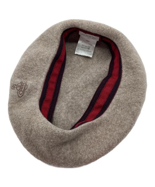 Vivienne Westwood（ヴィヴィアンウエストウッド）Vivienne Westwood (ヴィヴィアンウエストウッド) 帽子 ベージュ サイズ:S~Mの古着・服飾アイテム