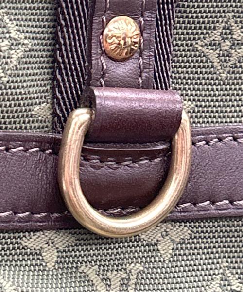 LOUIS VUITTON（ルイ ヴィトン）LOUIS VUITTON (ルイ ヴィトン) ハンドバッグ ジョセフィーヌPM グリーン×ブラウンの古着・服飾アイテム