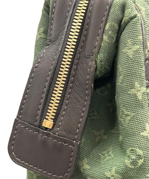 LOUIS VUITTON（ルイ ヴィトン）LOUIS VUITTON (ルイ ヴィトン) ハンドバッグ ジョセフィーヌPM グリーン×ブラウンの古着・服飾アイテム
