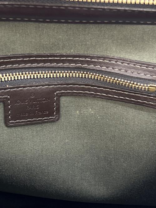 LOUIS VUITTON（ルイ ヴィトン）LOUIS VUITTON (ルイ ヴィトン) ハンドバッグ ジョセフィーヌPM グリーン×ブラウンの古着・服飾アイテム