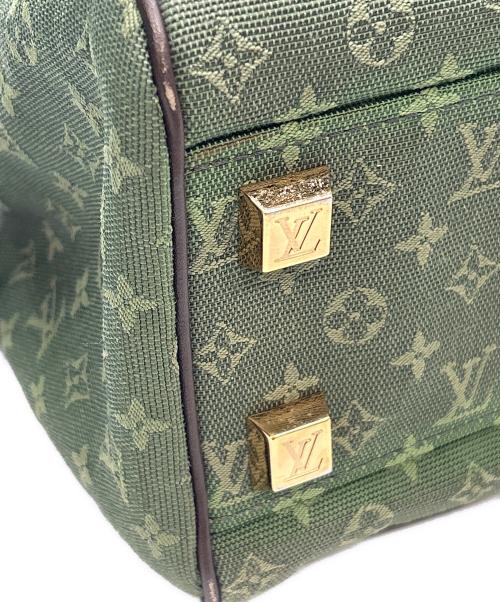 LOUIS VUITTON（ルイ ヴィトン）LOUIS VUITTON (ルイ ヴィトン) ハンドバッグ ジョセフィーヌPM グリーン×ブラウンの古着・服飾アイテム