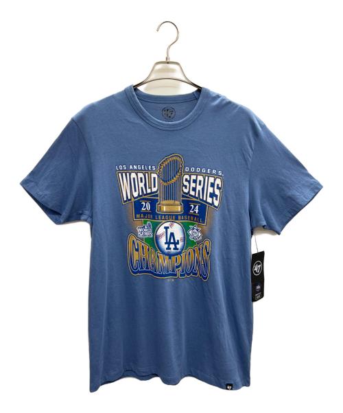 47BRAND（フォーティーセブンブランド）47BRAND (フォーティーセブンブランド) 半袖Tシャツ ブルー サイズ:M 未使用品の古着・服飾アイテム
