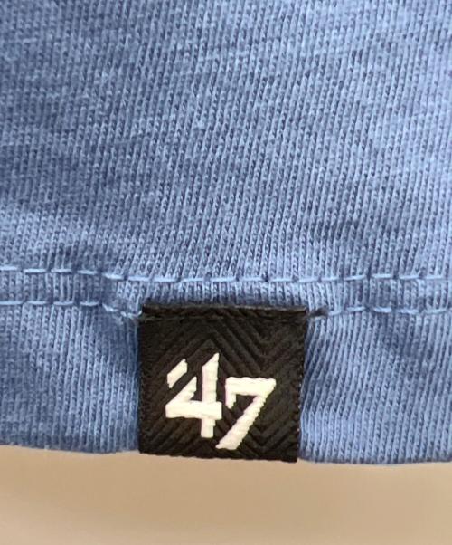 47BRAND（フォーティーセブンブランド）47BRAND (フォーティーセブンブランド) 半袖Tシャツ ブルー サイズ:M 未使用品の古着・服飾アイテム