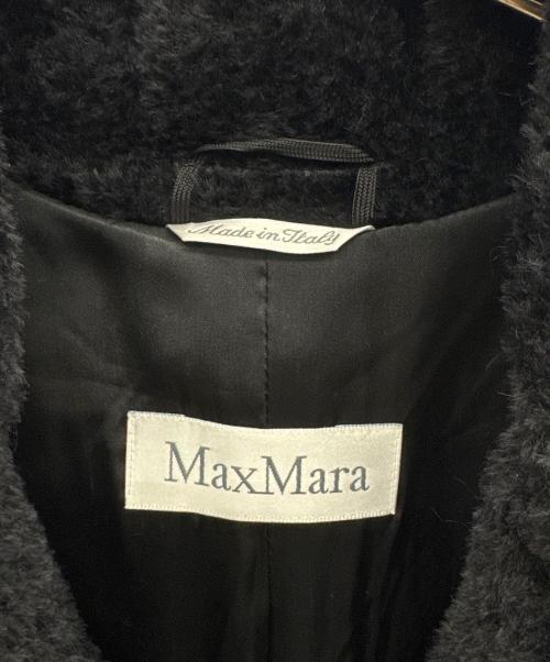 MaxMara（マックスマーラ）MaxMara (マックスマーラ) テディベアコート ブラック サイズ:36の古着・服飾アイテム