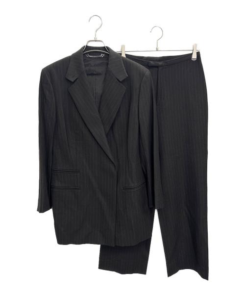 GUCCI（グッチ）GUCCI (グッチ) セットアップスーツ ブラック×ブルー サイズ:44の古着・服飾アイテム