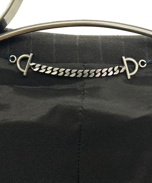 GUCCI（グッチ）GUCCI (グッチ) セットアップスーツ ブラック×ブルー サイズ:44の古着・服飾アイテム