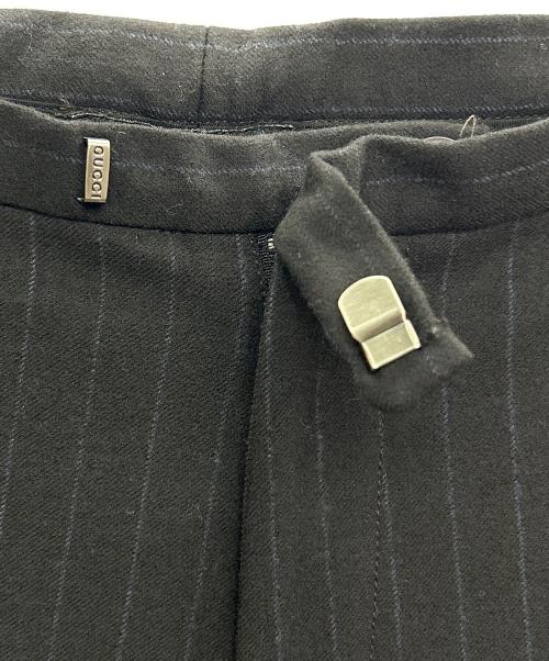 GUCCI（グッチ）GUCCI (グッチ) セットアップスーツ ブラック×ブルー サイズ:44の古着・服飾アイテム