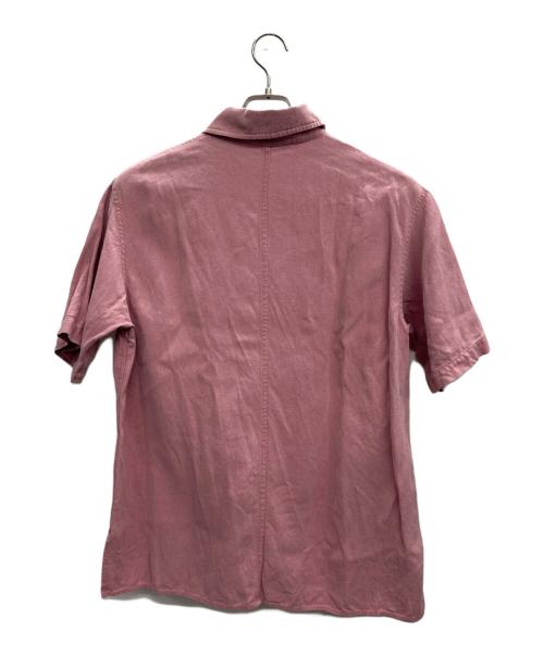AURALEE（オーラリー）AURALEE (オーラリー) WASHI DUCKCANVAS HALFSLEEVESHIRT ピンク サイズ:Sの古着・服飾アイテム
