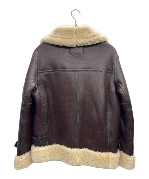 Schott（ショット）Schott (ショット) B-3ムートンジャケット ブラウン サイズ:Sの古着・服飾アイテム