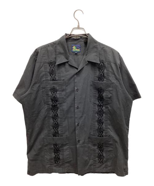 ATTRAK（アトラクト）ATTRAK (アトラクト) 半袖シャツ ブラック サイズ:XLの古着・服飾アイテム
