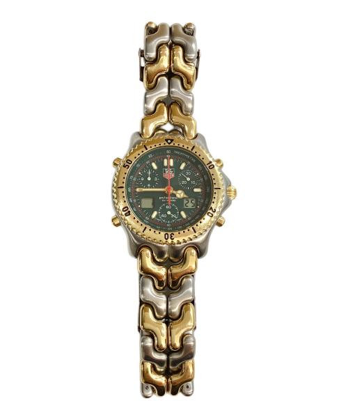 TAG Heuer（タグホイヤー）TAG HEUER (タグホイヤー) セナモデル ゴールド/グリーン文字盤の古着・服飾アイテム