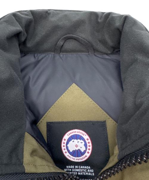 CANADA GOOSE（カナダグース）CANADA GOOSE (カナダグース) garson vest オリーブ サイズ:Mの古着・服飾アイテム