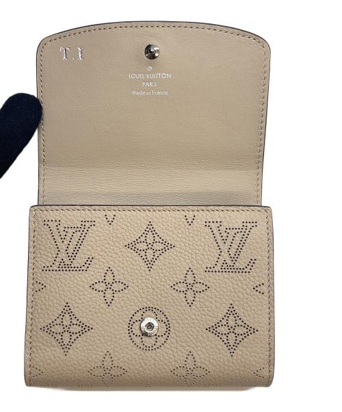 LOUIS VUITTON（ルイ ヴィトン）LOUIS VUITTON (ルイ ヴィトン) 2つ折り財布 ポルトフォイユ・イリス コンパクト ベージュの古着・服飾アイテム