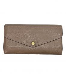 LOUIS VUITTON（ルイ ヴィトン）の古着「長財布 モノグラム・アンプラント ポルトフォイユ・サラ」｜トゥルトレール