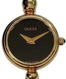 GUCCI（グッチ）の古着「リストウォッチ クォーツ バングルタイプベルト」｜ブラック