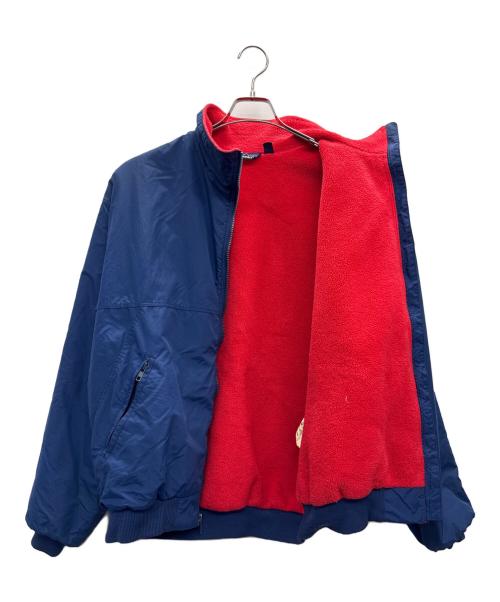 Patagonia（パタゴニア）Patagonia (パタゴニア) シェルドシンチラジャケット ネイビー×レッド サイズ:Lの古着・服飾アイテム