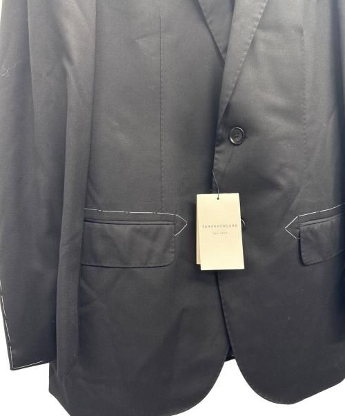 TOMORROW LAND PILGRIM（トゥモローランド ピルグリム）TOMORROW LAND PILGRIM (トゥモローランド ピルグリム) セットアップスーツ ブラック サイズ:48 未使用品の古着・服飾アイテム