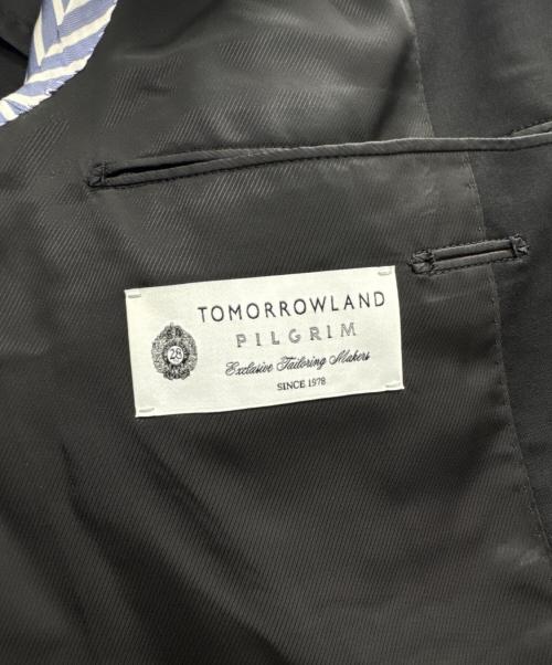 TOMORROW LAND PILGRIM（トゥモローランド ピルグリム）TOMORROW LAND PILGRIM (トゥモローランド ピルグリム) セットアップスーツ ブラック サイズ:48 未使用品の古着・服飾アイテム