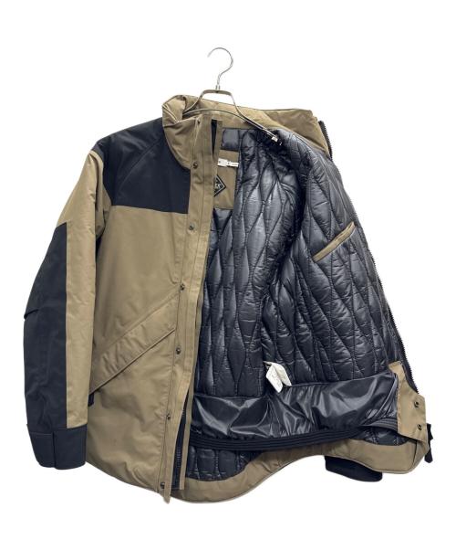 nonnative（ノンネイティブ）nonnative (ノンネイティブ) ALPINIST PUFF COAT NYLON RIPSTOP WITH GORE-TEX グリーン サイズ:1の古着・服飾アイテム
