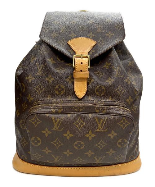LOUIS VUITTON（ルイ ヴィトン）LOUIS VUITTON (ルイ ヴィトン) リュック モンスリGM ブラウンの古着・服飾アイテム