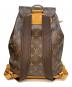 LOUIS VUITTON (ルイ ヴィトン) リュック モンスリGM ブラウン：75000円
