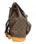 中古・古着 LOUIS VUITTON (ルイ ヴィトン) リュック モンスリGM ブラウン：75000円