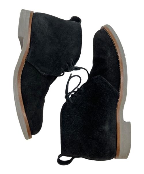 Manolo Blahnik（マノロブラニク）Manolo Blahnik (マノロブラニク) デザートブーツ ブラック サイズ:7 1/2の古着・服飾アイテム
