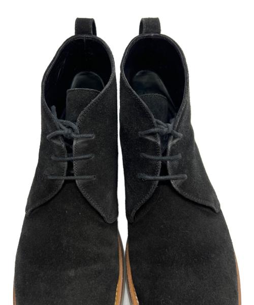 Manolo Blahnik（マノロブラニク）Manolo Blahnik (マノロブラニク) デザートブーツ ブラック サイズ:7 1/2の古着・服飾アイテム