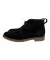 Manolo Blahnik (マノロブラニク) デザートブーツ ブラック サイズ:7 1/2：20000円