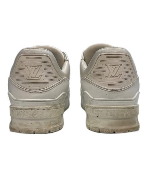 LOUIS VUITTON（ルイ ヴィトン）LOUIS VUITTON (ルイ ヴィトン) LVトレイナーラインスニーカー ホワイト サイズ:6の古着・服飾アイテム