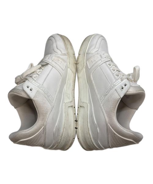 LOUIS VUITTON（ルイ ヴィトン）LOUIS VUITTON (ルイ ヴィトン) LVトレイナーラインスニーカー ホワイト サイズ:6の古着・服飾アイテム