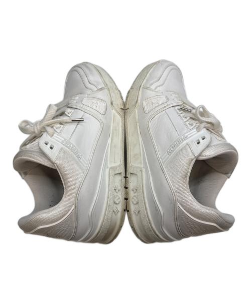 LOUIS VUITTON（ルイ ヴィトン）LOUIS VUITTON (ルイ ヴィトン) LVトレイナーラインスニーカー ホワイト サイズ:6の古着・服飾アイテム