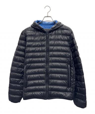 中古・古着通販】PRADA (プラダ) ダウンジャケット ブラック×ブルー
