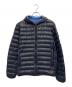 PRADA（プラダ）の古着「ダウンジャケット」｜ブラック×ブルー