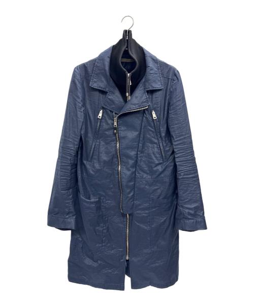 BALENCIAGA（バレンシアガ）BALENCIAGA (バレンシアガ) ロングコート ブルー サイズ:48の古着・服飾アイテム