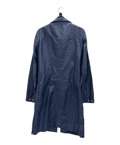 BALENCIAGA（バレンシアガ）BALENCIAGA (バレンシアガ) ロングコート ブルー サイズ:48の古着・服飾アイテム
